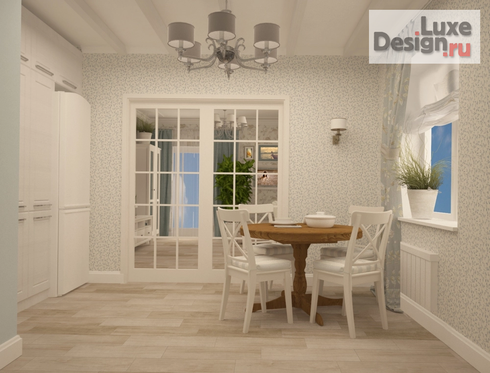 Дизайн интерьера двухкомнатной квартиры "Квартира для девушки г. Самара" (фото 6)