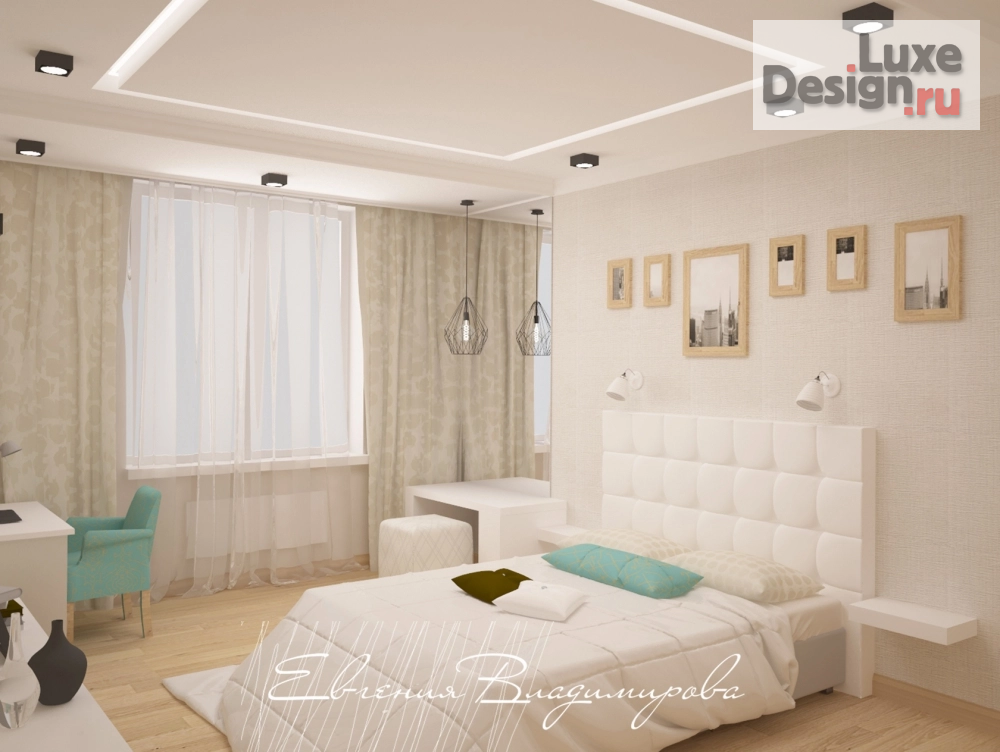 Дизайн интерьера трехкомнатной квартиры "Квартира для молодой семьи г. Москва" (фото 6)