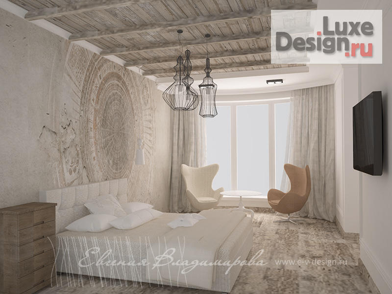 Дизайн интерьера апартаментов "Квартира в двух уровнях в г. Москва" (фото 5)