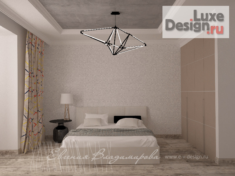 Дизайн интерьера апартаментов "Квартира в двух уровнях в г. Москва" (фото 8)