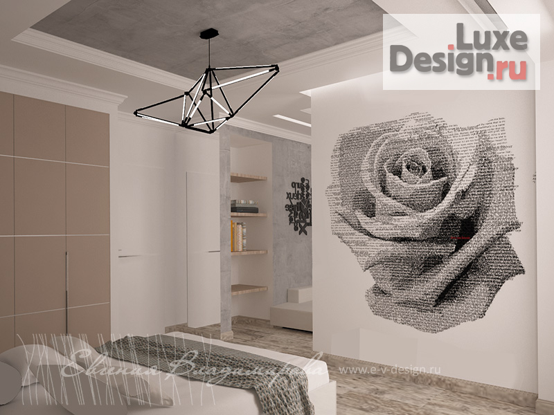 Дизайн интерьера апартаментов "Квартира в двух уровнях в г. Москва" (фото 9)