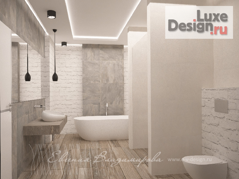 Дизайн интерьера апартаментов "Квартира в двух уровнях в г. Москва" (фото 14)