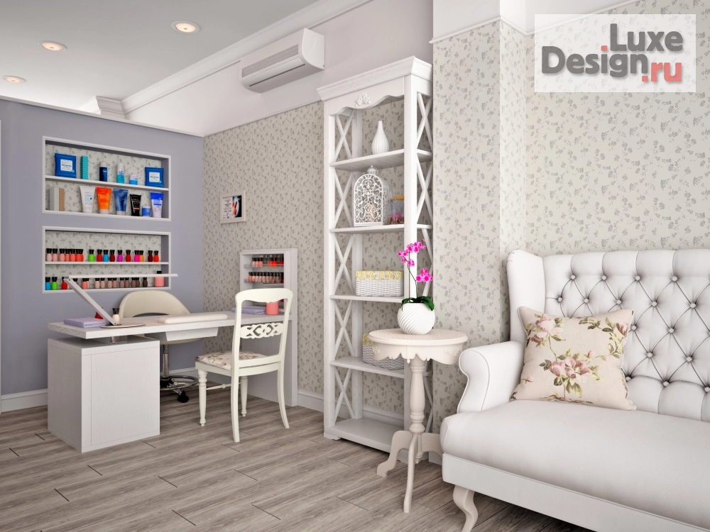 Дизайн интерьера салона красоты "Косметологический салон" (фото 2)