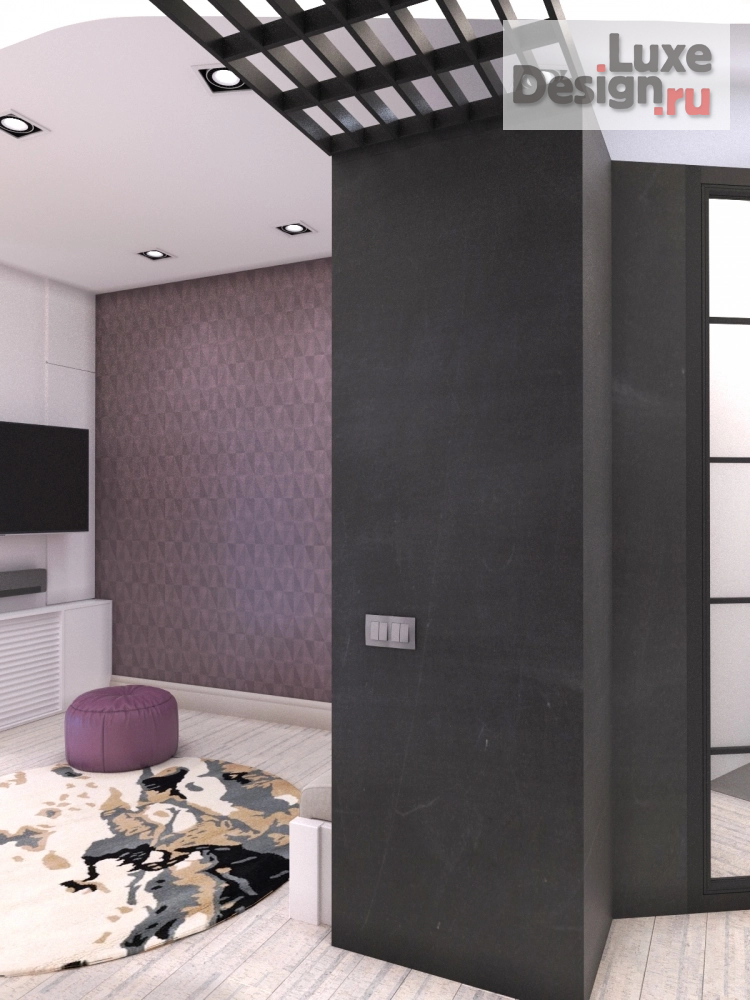 Дизайн интерьера квартиры студии "Студия в ЖК CASA LUNA" (фото 4)