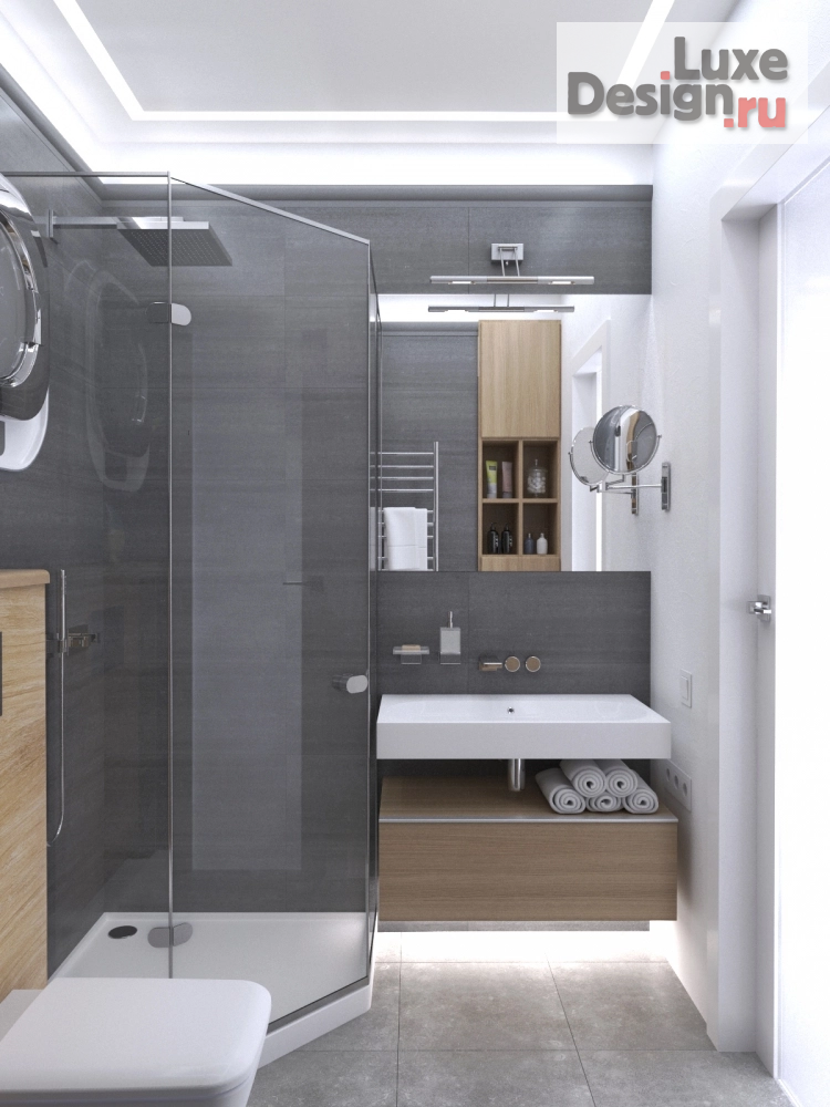 Дизайн интерьера квартиры студии "Студия в ЖК CASA LUNA" (фото 11)