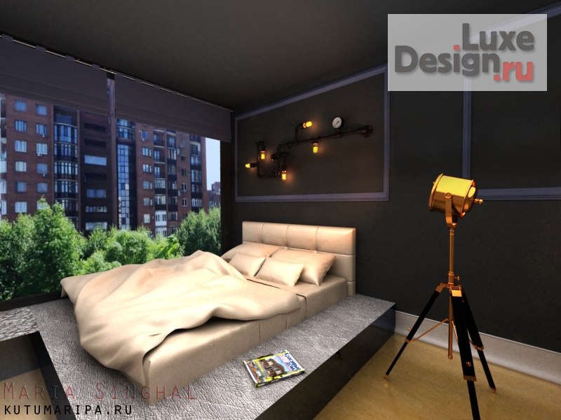 Дизайн интерьера комнаты "Проект спальни" (фото 1)