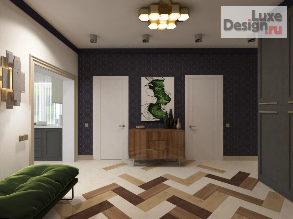 Дизайн интерьера коттеджа "Проект интерьера загородного дома" (фото 7)