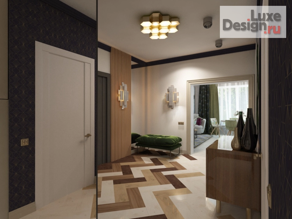 Дизайн интерьера коттеджа "Проект интерьера загородного дома" (фото 8)