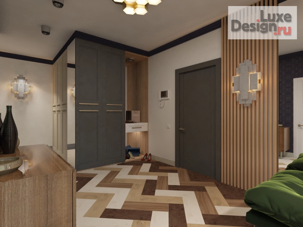 Дизайн интерьера коттеджа "Проект интерьера загородного дома" (фото 9)