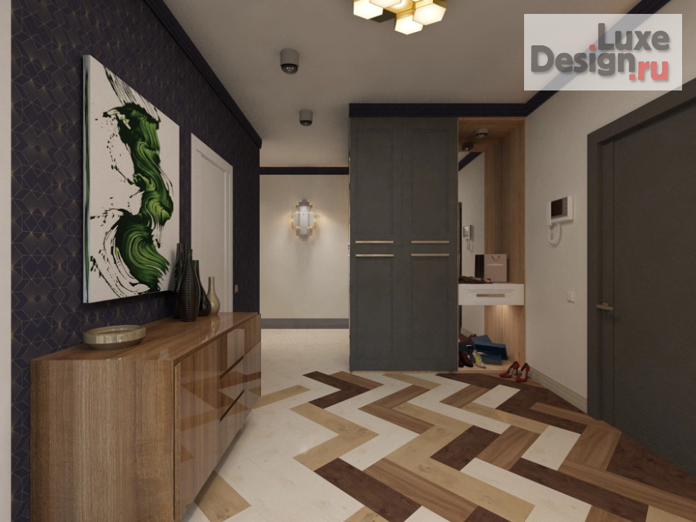 Дизайн интерьера коттеджа "Проект интерьера загородного дома" (фото 11)