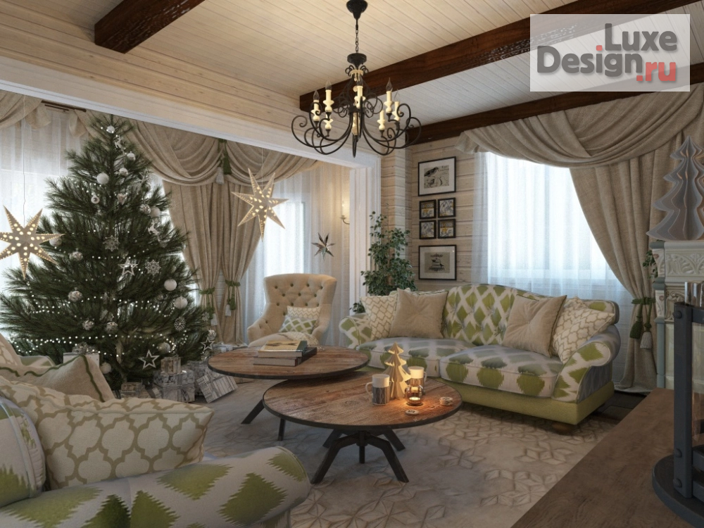 Дизайн интерьера загородного дома "Проект загородного дома с. Ягодное" (фото 4)