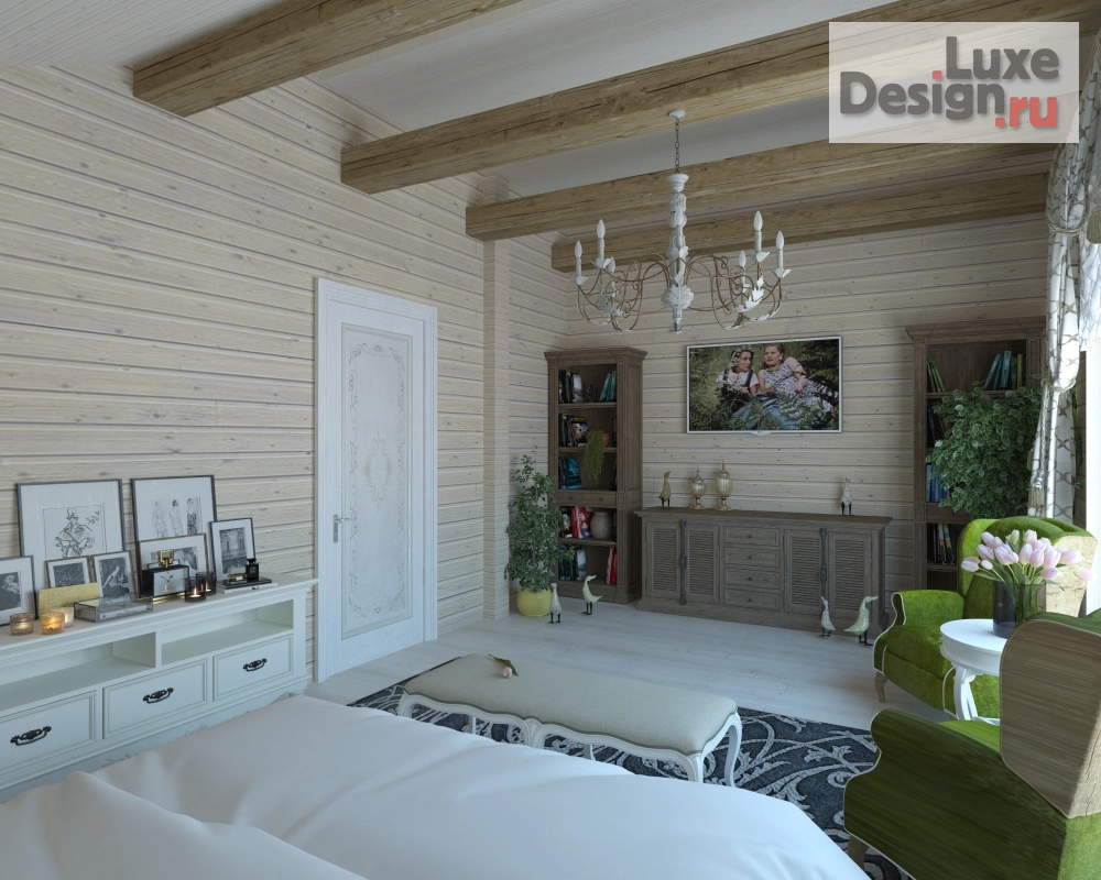 Дизайн интерьера загородного дома "Проект загородного дома с. Ягодное" (фото 16)