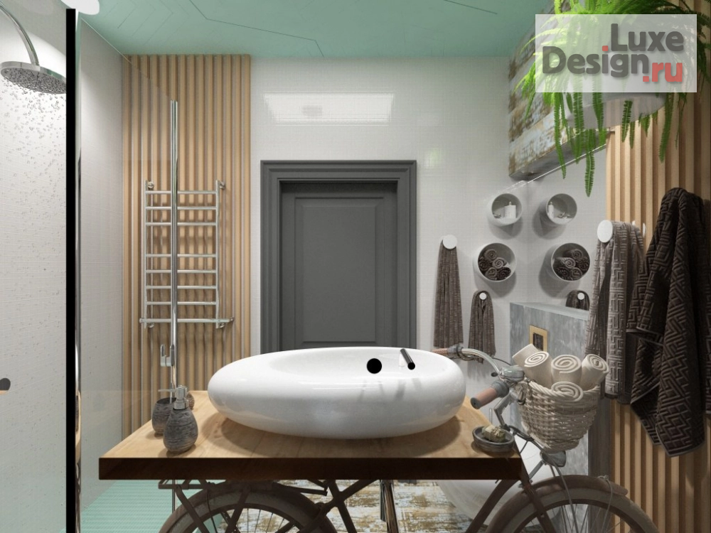 Дизайн интерьера коттеджа "Проект интерьера загородного дома" (фото 4)